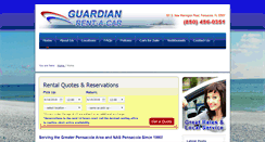 Desktop Screenshot of guardianrentacar.com